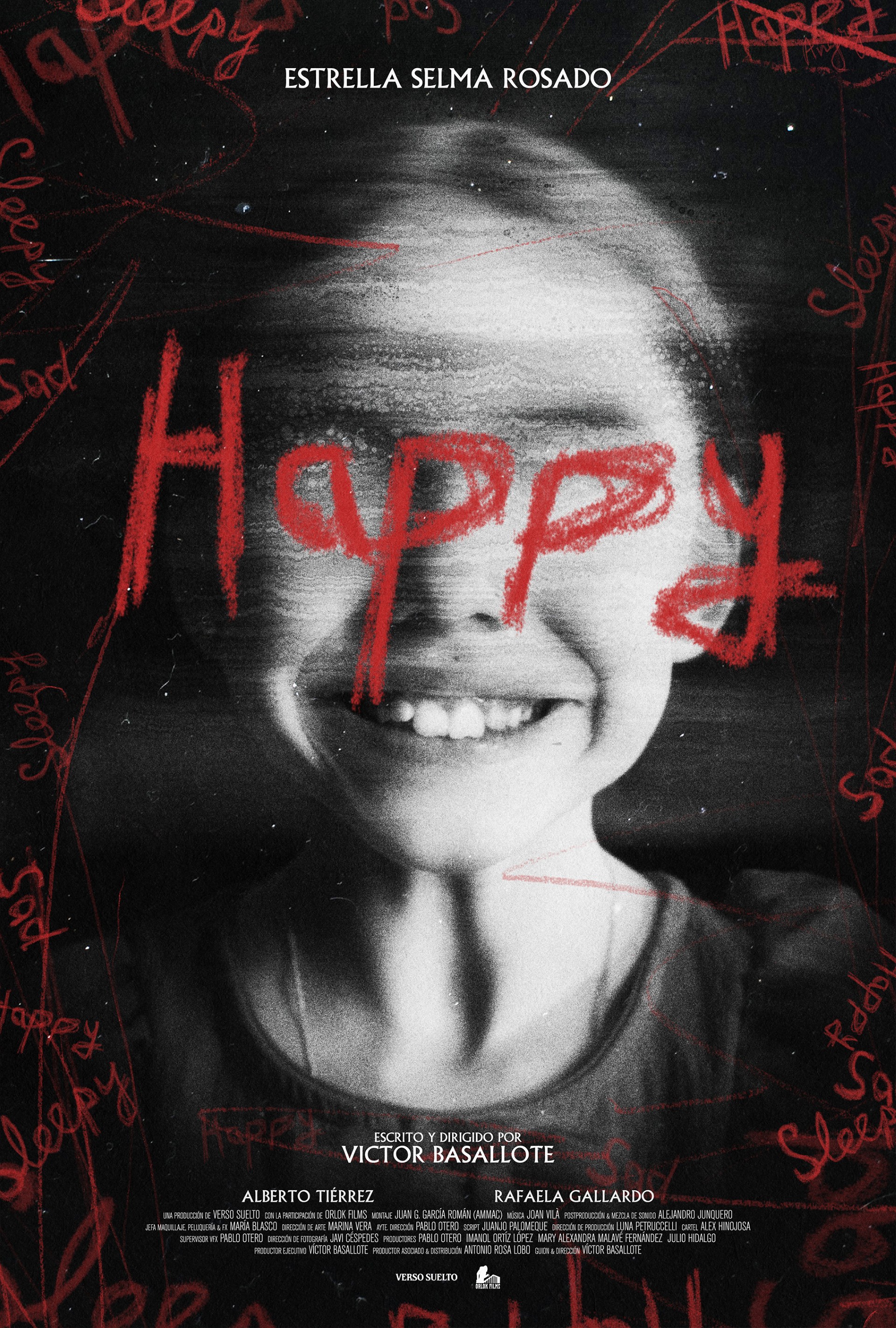 Cartel cortometraje Happy