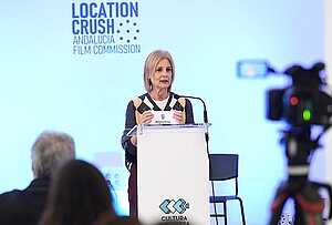 La alcaldesa participa en una jornada de Andalucía Film Comissioni